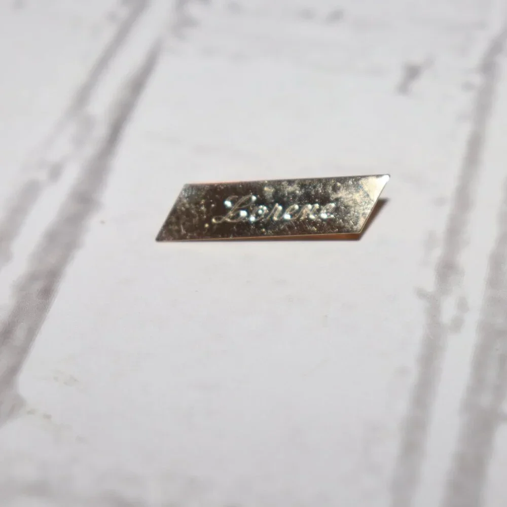 Vintage gold bar